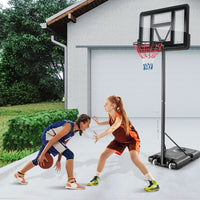 Thumbnail for Basketball Hoop with stand height adjustable Hoop 3.05m