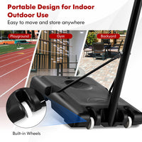 Thumbnail for Basketball Hoop with stand height adjustable Hoop 3.05m