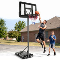 Thumbnail for Basketball Hoop with stand height adjustable Hoop 3.05m