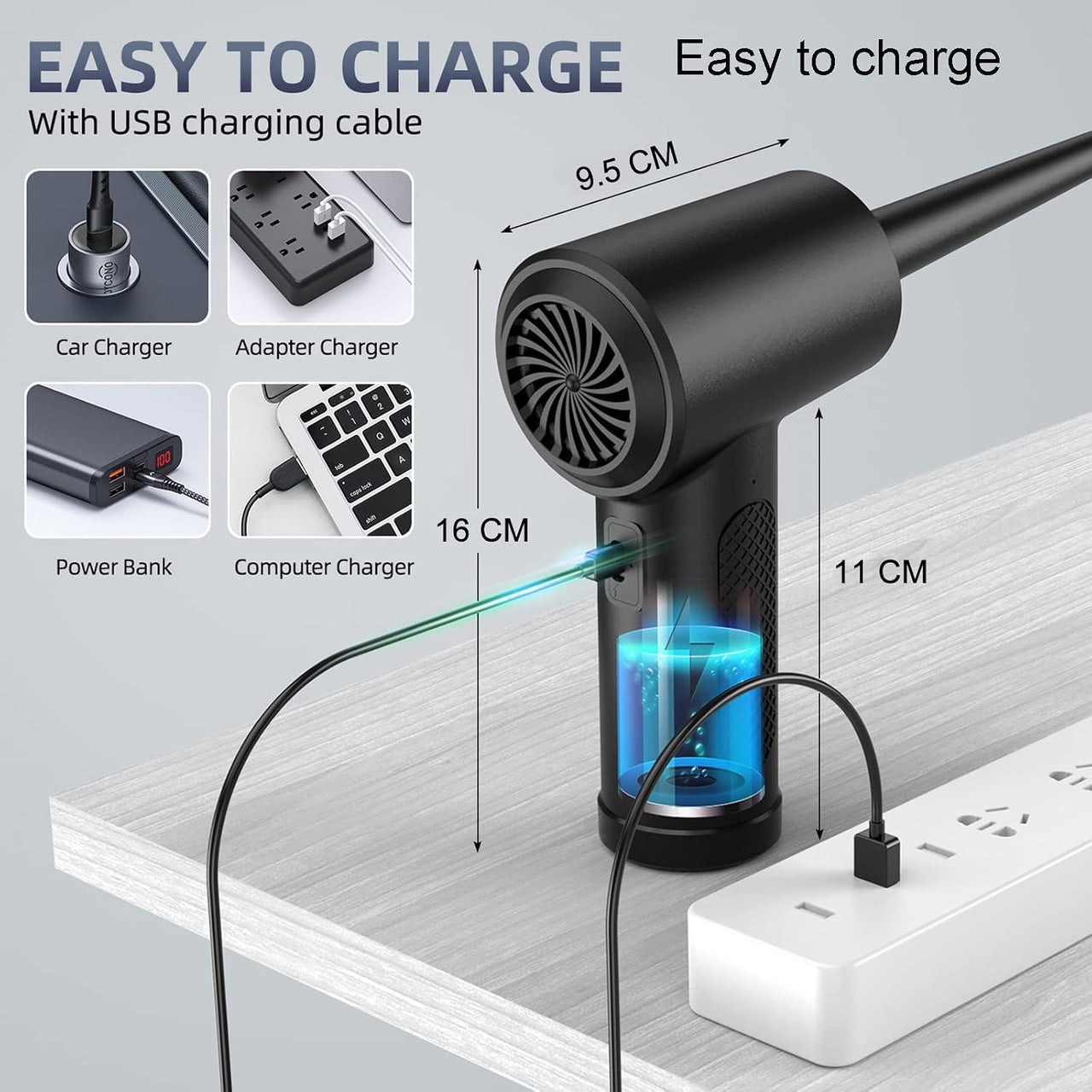 Rechargeable Cordless Electric Air Duster