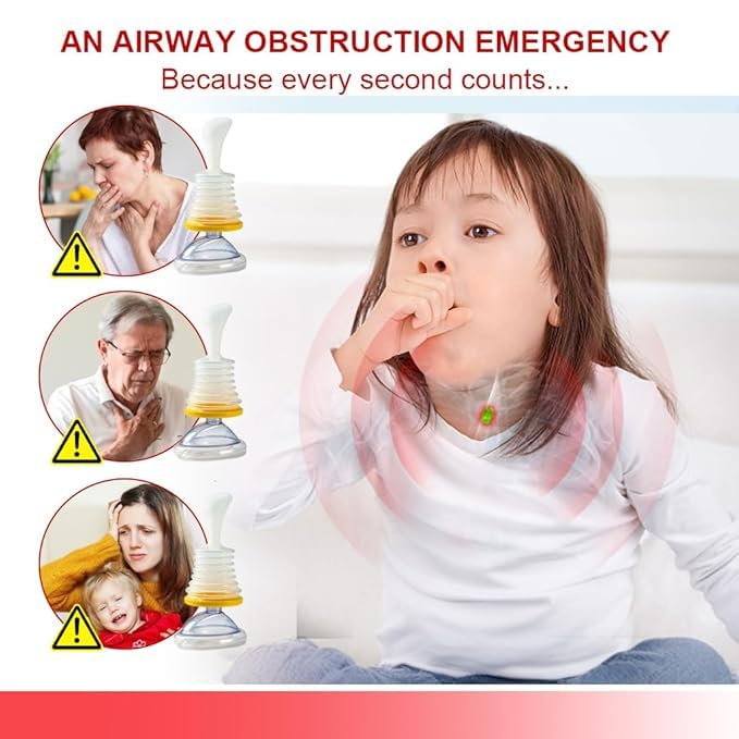 Anti Choking Device Portable Choking Rescue Device Emergency Airway Clearance Kit