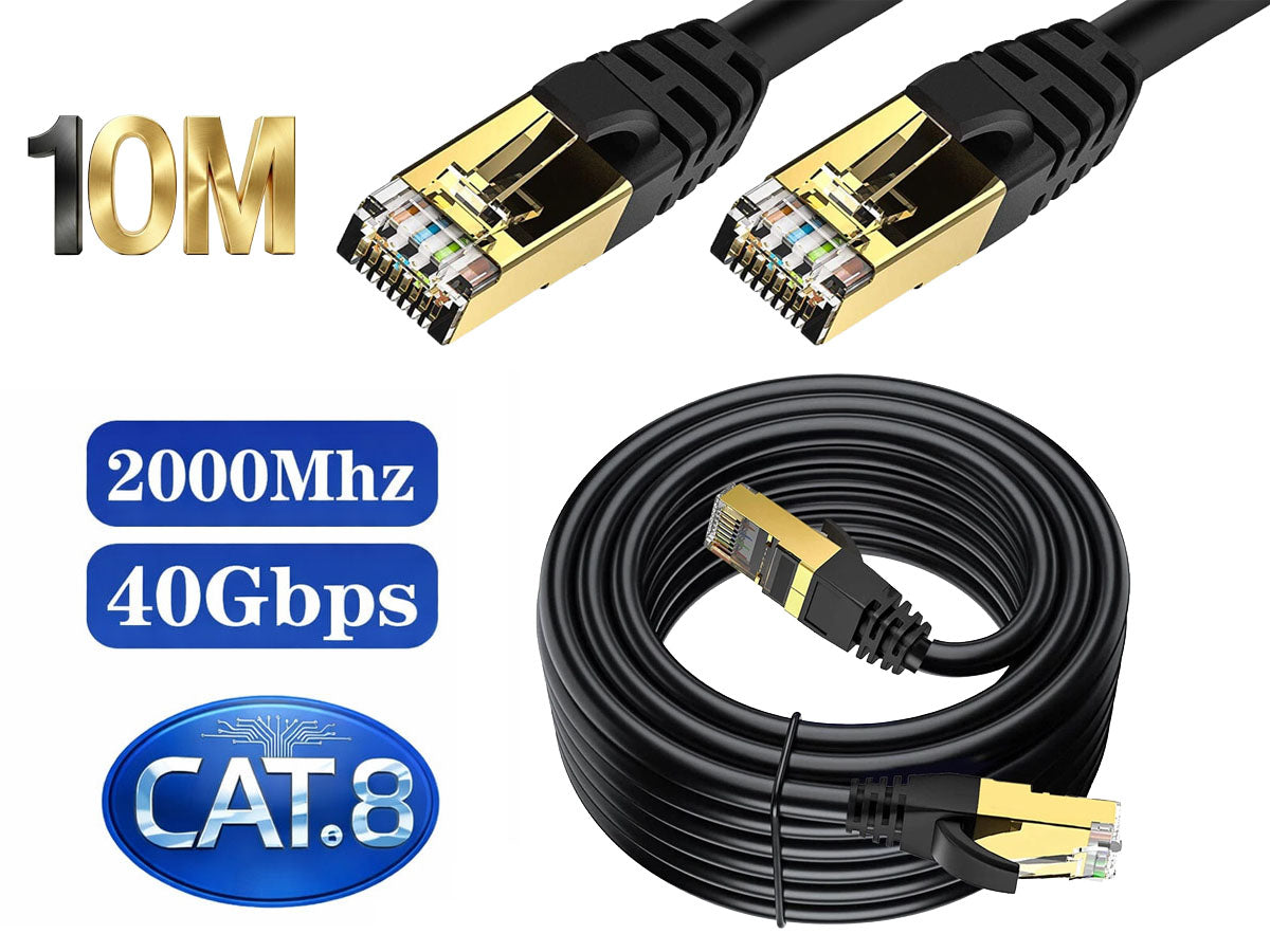 Lan cable Ethernet Cable 10m CAT8 Network Cable