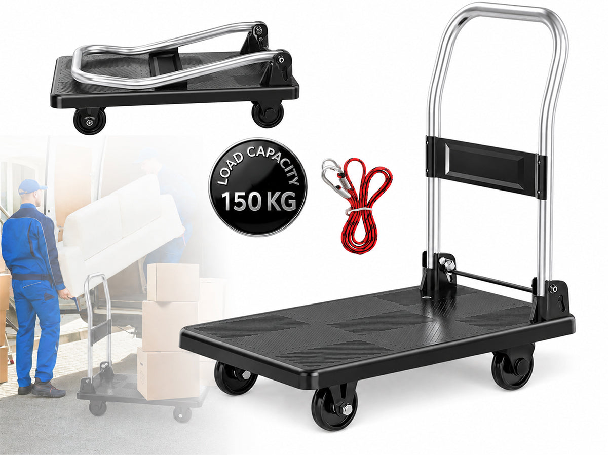 Trolley Cart Folding Platform Trolley 150KG