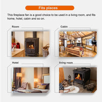 Thumbnail for Stove Fan Heat Powered Stove Fan