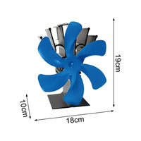 Thumbnail for Stove Fan Heat Powered Stove Fan
