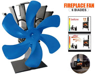Thumbnail for Stove Fan Heat Powered Stove Fan