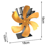 Thumbnail for Stove Fan Heat Powered Stove Fan