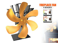 Thumbnail for Stove Fan Heat Powered Stove Fan