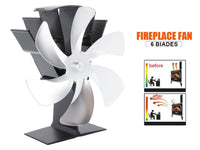 Thumbnail for Stove Fan Heat Powered Stove Fan