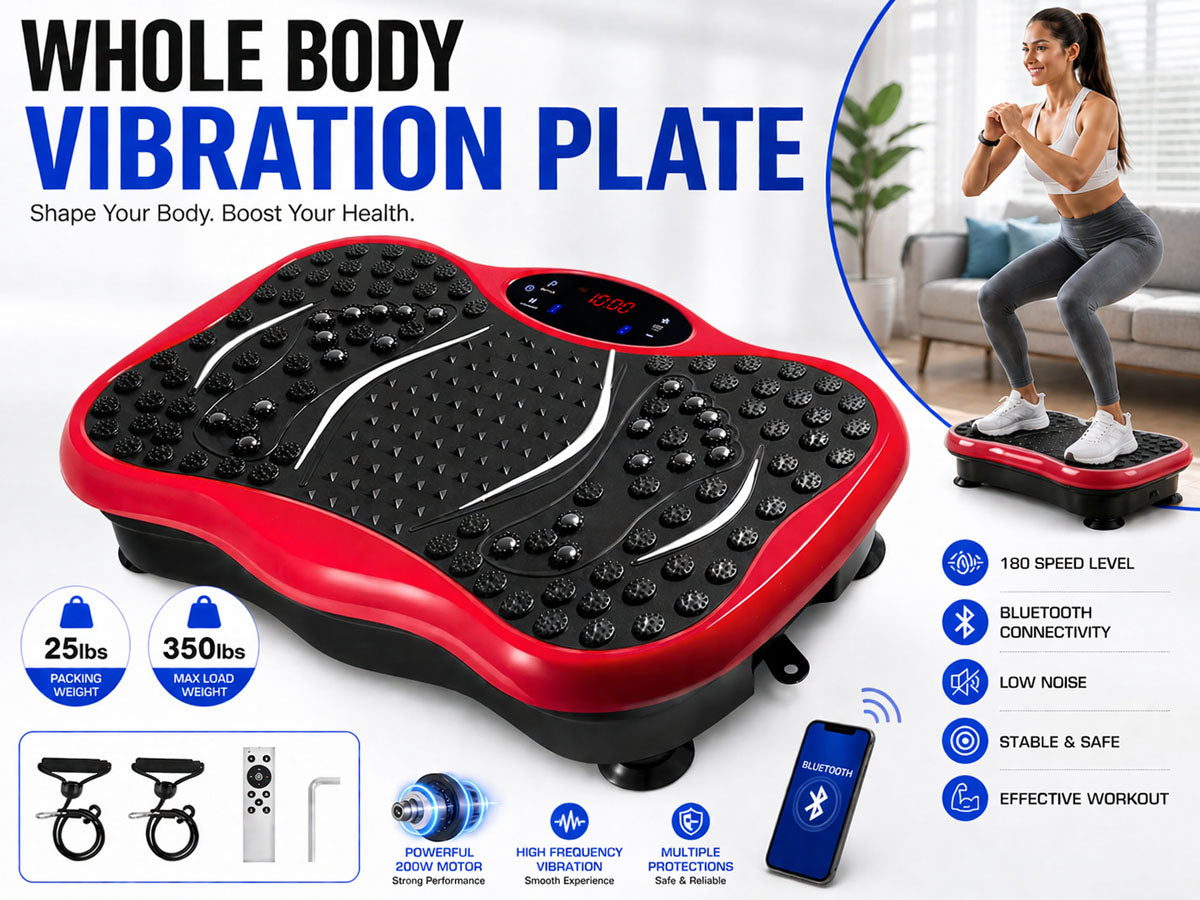 Vibration Machine Platform - Exercise Vibrating Plate