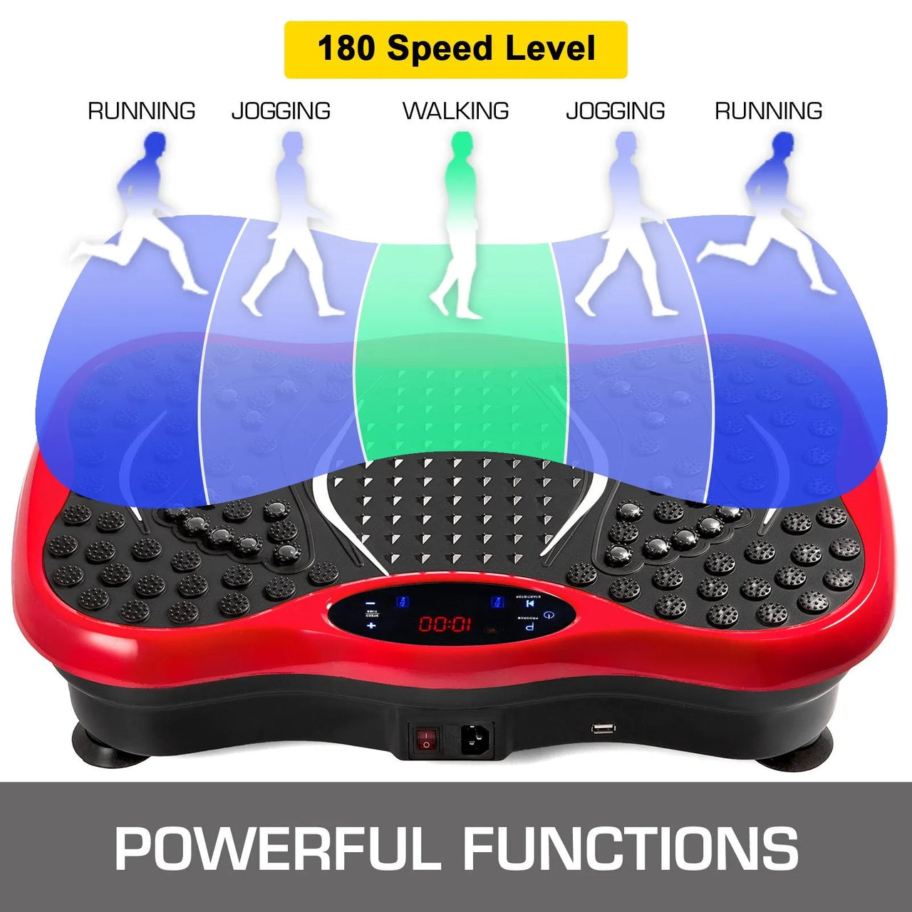 Vibration Machine Platform - Exercise Vibrating Plate