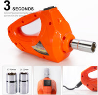 Thumbnail for 5Ton 12V Car Electric Hydraulic Floor Jack Lift + Impact Wrench Kit Box 3 in 1