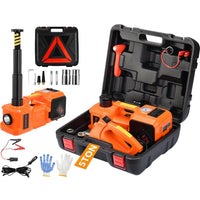 Thumbnail for 5Ton 12V Car Electric Hydraulic Floor Jack Lift + Impact Wrench Kit Box 3 in 1