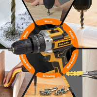 Thumbnail for Cordless Impact Electric Drill Driver with Battery