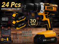 Thumbnail for Cordless Impact Electric Drill Driver with Battery
