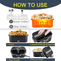 Thumbnail for Electric Heating Lunch Box 1.8L