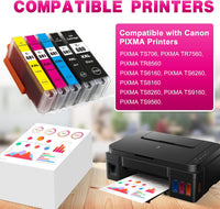 Thumbnail for Canon Compatible Ink Cartridges PGI-680XXL CLI-681XXL Set for TR7560 TR7660 TS9160 TS9565 TR8560 TS8160 TS6160