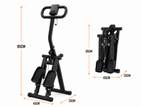 Thumbnail for Foldable Stair Climber for Exercise at Home Fitness Steppers