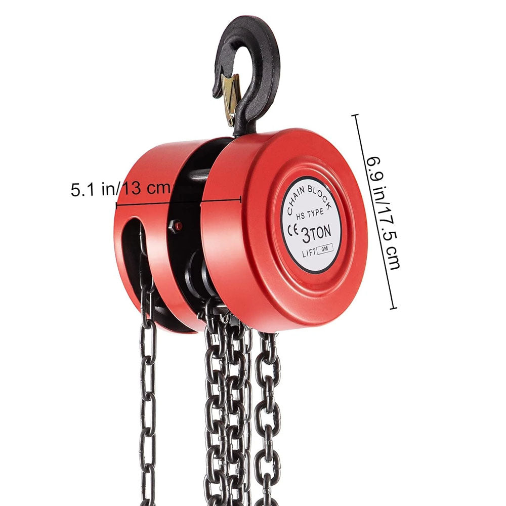 Chain Block Tackle Hoist 3T 3M