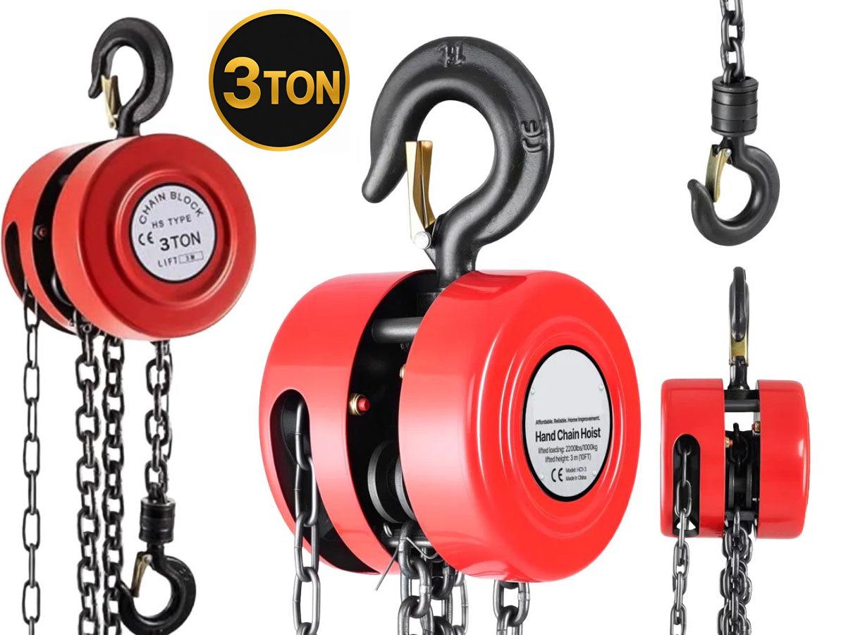 Chain Block Tackle Hoist 3T 3M