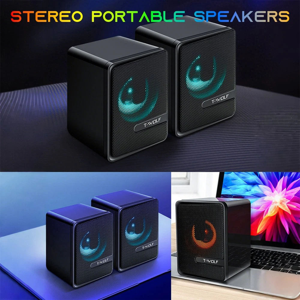 5 in 1 Layout Wired 104 Keys Gaming Keyboard Mouse Headphone Speaker RGB PC Xbox