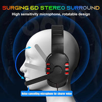 Thumbnail for 5 in 1 Layout Wired 104 Keys Gaming Keyboard Mouse Headphone Speaker RGB PC Xbox