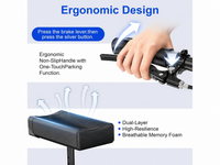 Thumbnail for Knee Scooter Walker Steerable Mobility Walking Equipment Wheelchair Medical Crutch Broken Foot Ankle Leg Surgery Injury