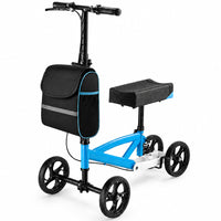 Thumbnail for Knee Scooter Walker Steerable Mobility Walking Equipment Wheelchair Medical Crutch Broken Foot Ankle Leg Surgery Injury