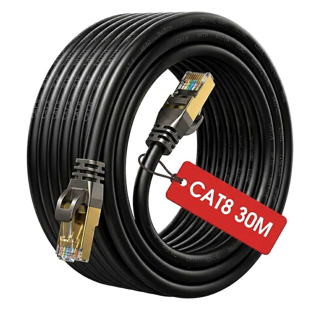 Lan cable Ethernet Cable 30m CAT8 Network Cable