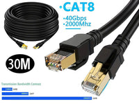 Thumbnail for Lan cable Ethernet Cable 30m CAT8 Network Cable