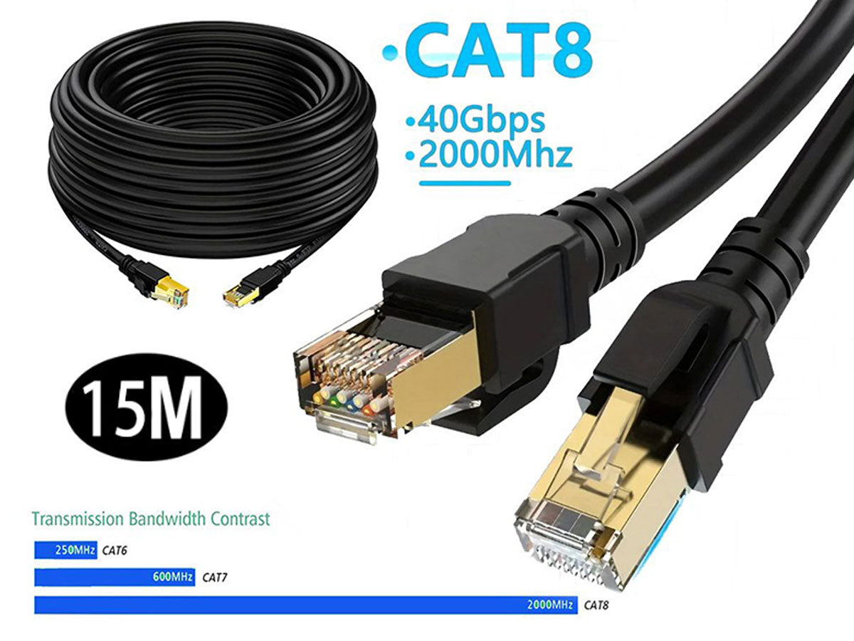 Lan cable Ethernet Cable 15m CAT8 Network Cable
