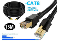 Thumbnail for Lan cable Ethernet Cable 15m CAT8 Network Cable