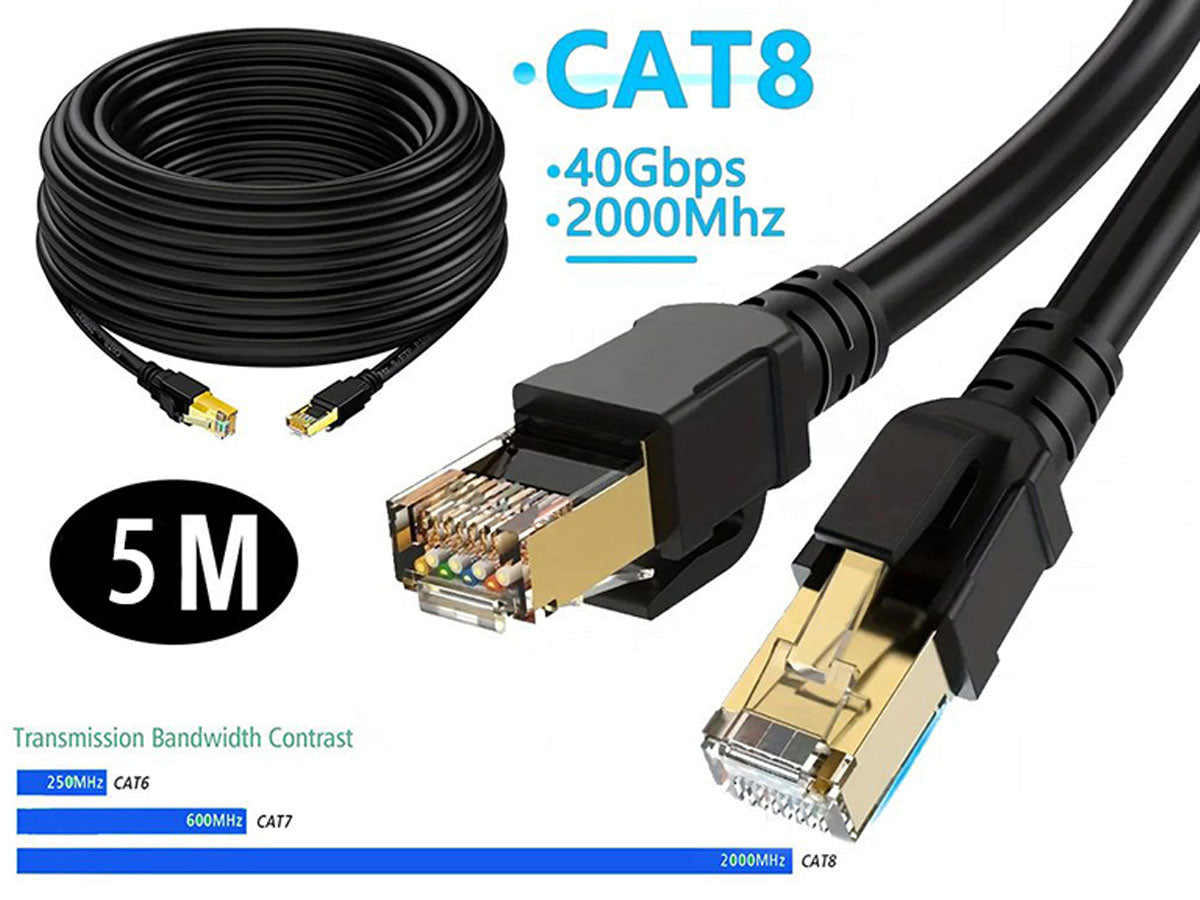 Lan cable Ethernet Cable 5m CAT8 Network Cable