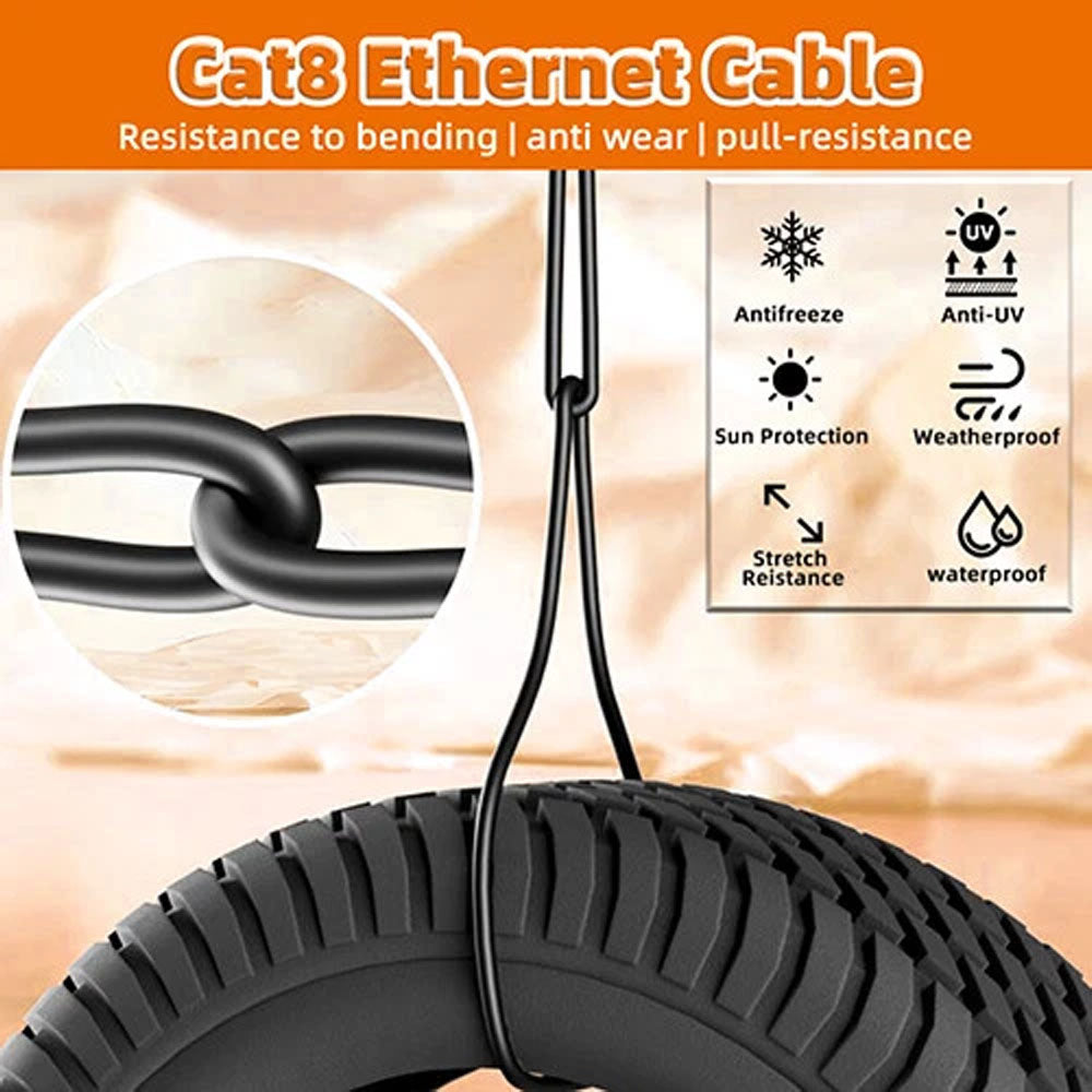 Lan cable Ethernet Cable 5m CAT8 Network Cable