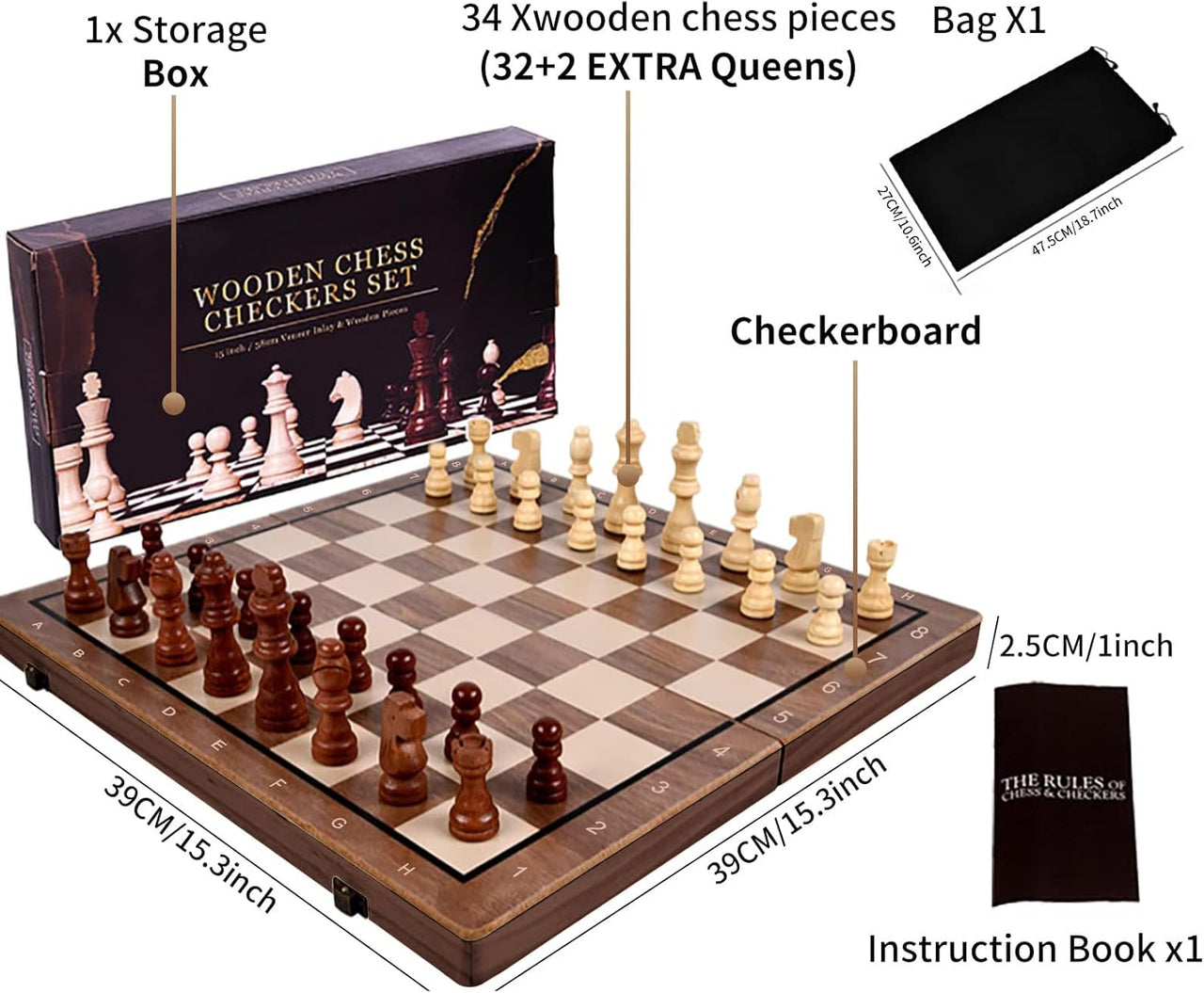 Wooden Chess Set
