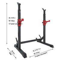 Thumbnail for Adjustable Barbell Squat Rack Stand