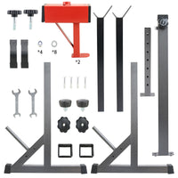Thumbnail for Adjustable Barbell Squat Rack Stand
