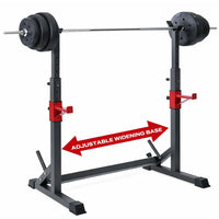 Thumbnail for Adjustable Barbell Squat Rack Stand