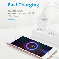 Thumbnail for Dual USB Port Wall Charger Fast Charger for iPhone