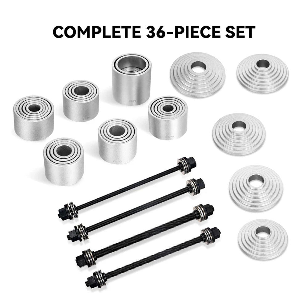 36pc Master Press and Pull Sleeve Kit Bush Bearing Removal Insertion Tool Set