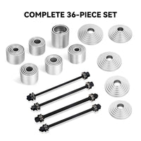 Thumbnail for 36pc Master Press and Pull Sleeve Kit Bush Bearing Removal Insertion Tool Set