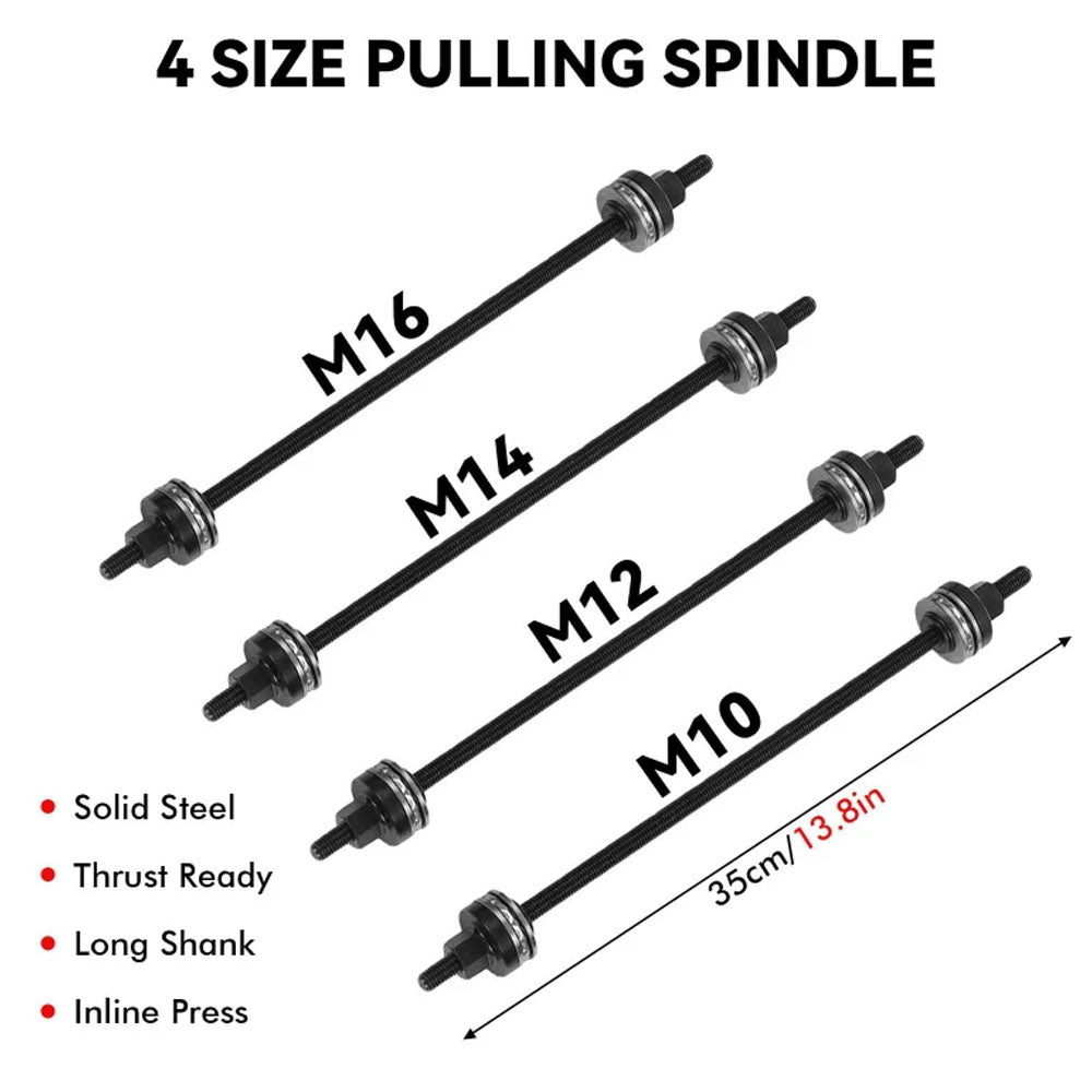 36pc Master Press and Pull Sleeve Kit Bush Bearing Removal Insertion Tool Set