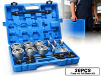 Thumbnail for 36pc Master Press and Pull Sleeve Kit Bush Bearing Removal Insertion Tool Set