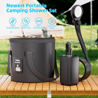 Thumbnail for Portable Shower Kit Camping Shower Kit with Bucket