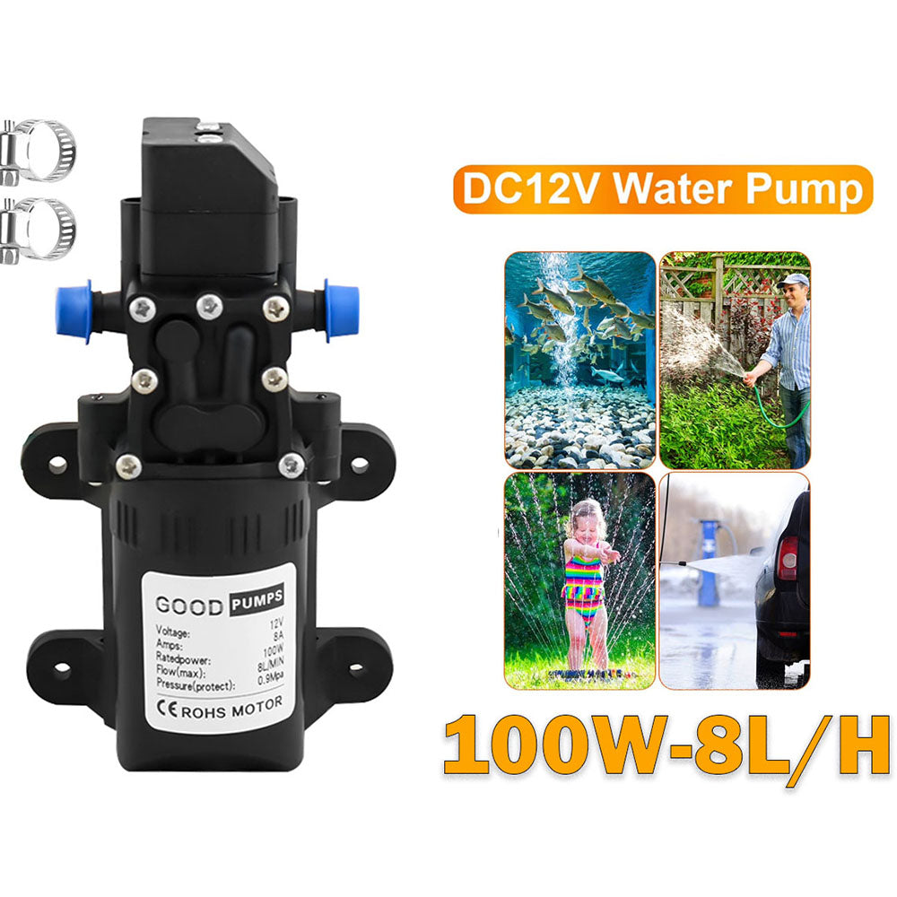 Water pump 12V Diaphragm Pump High Pressure