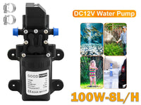 Thumbnail for Water pump 12V Diaphragm Pump High Pressure