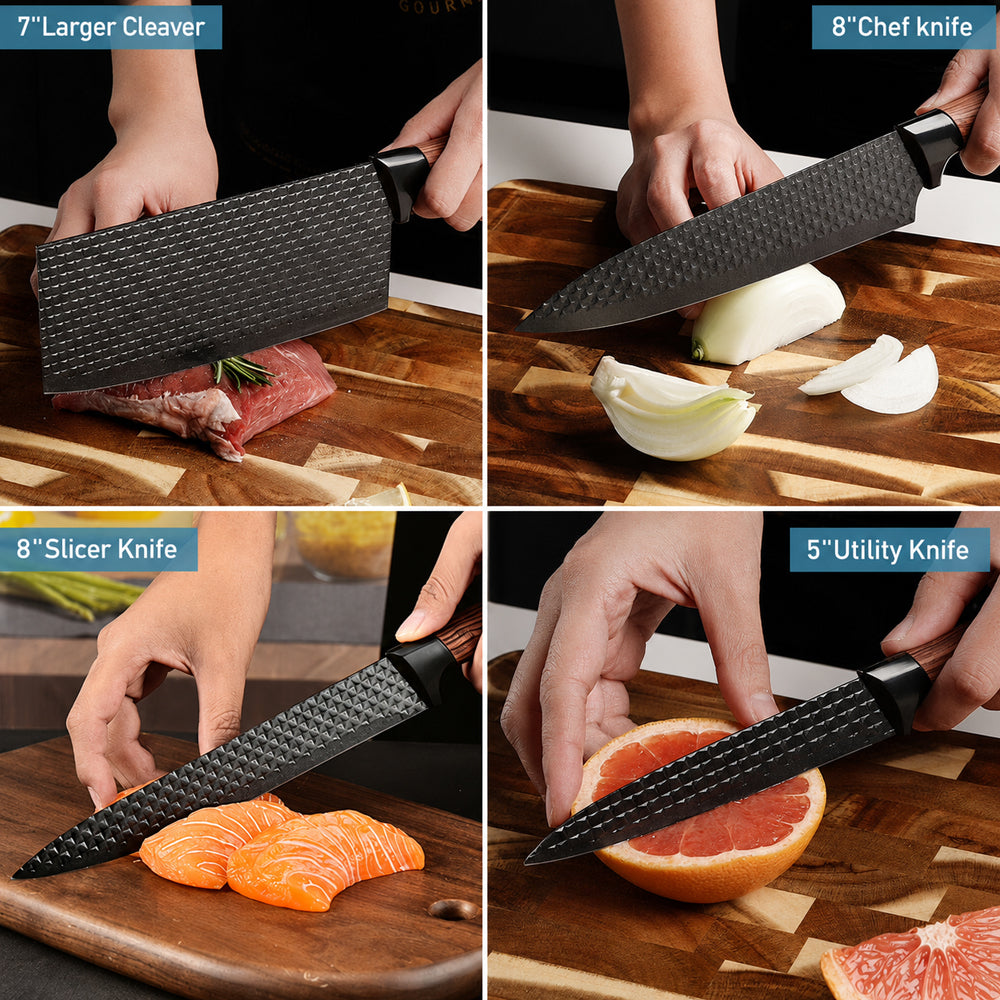 Professional Kitchen Knives Set 6 Piece Knife Set