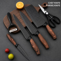Thumbnail for Professional Kitchen Knives Set 6 Piece Knife Set