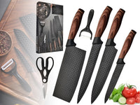 Thumbnail for Professional Kitchen Knives Set 6 Piece Knife Set