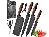 Thumbnail for Professional Kitchen Knives Set 6 Piece Knife Set
